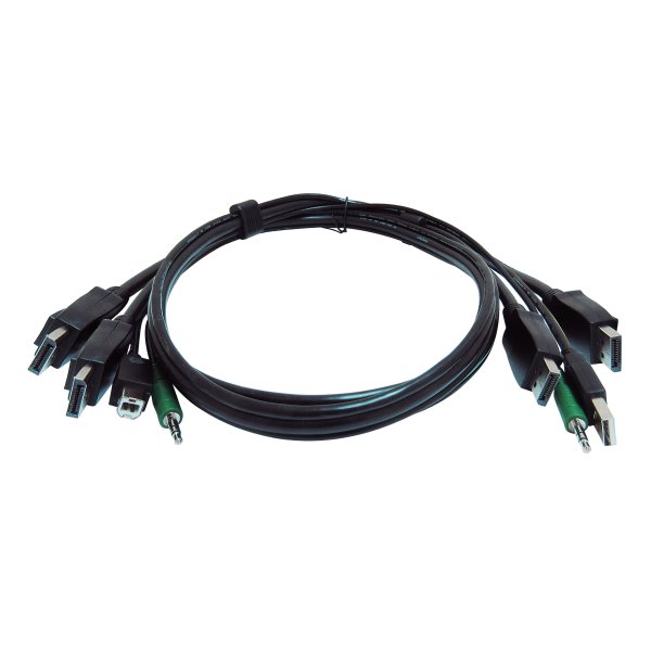 Black Box SKVMCBL-2DP-06TAA KVM cable 1.8 m