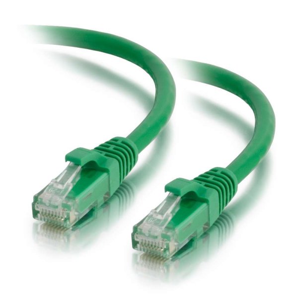 C2G 1.5m Cat5e Booted Unshielded (UTP) Network Patch Cable - Green