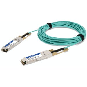 AddOn Networks 02311KNQ-1M-AO InfiniBand/fibre optic cable QSFP28 AOC Green