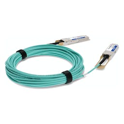 AddOn Networks 02311KNQ-3M-AO InfiniBand/fibre optic cable QSFP28 AOC Green