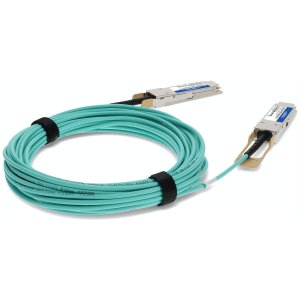 AddOn Networks 100G-QSFP-QSFP-AOC-0501-AO InfiniBand/fibre optic cable 5 m QSFP28 Turquoise