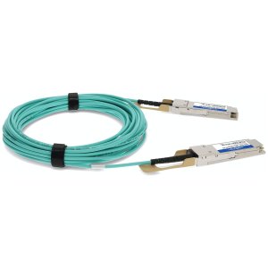 AddOn Networks 100G-QSFP-QSFP-AOC-0501-AO InfiniBand/fibre optic cable 5 m QSFP28 Turquoise