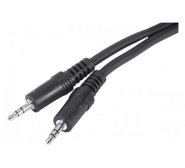 Stereo cord 3.5mm Jack Black MM- 10 m