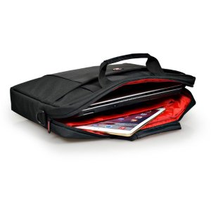 Briefcase for notebook, 15.6, Black