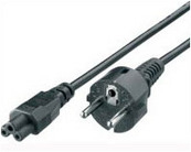 Power Cord, C5 to Schuko, 1.8m