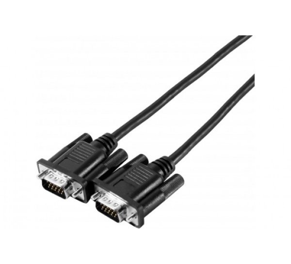 VGA Male - VGA Male, Nickel, 1600 x 1200, Black, 15 m