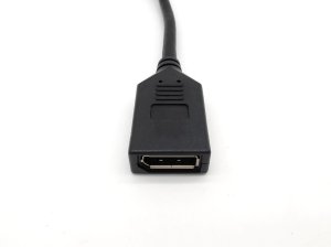 HDMI - DisplayPort, M/F, 6 x 6 x 250 mm, 41 g