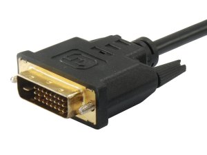 DVI-D Single Link to HDMI Adapter Cable, 3.0m