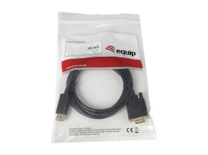 Equip DisplayPort Male to VGA (HD15) Male Cable