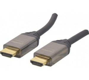 HDMI - HDMI, M/M, v. 2.0, 4K, 21:9, 18 Gbps, 3D, 5 m