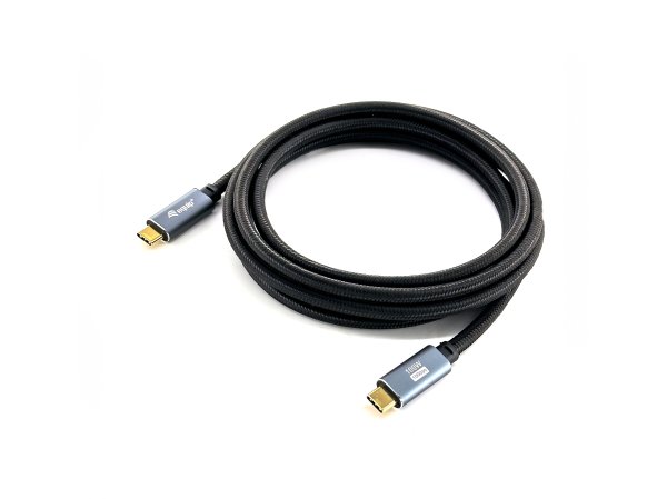 Equip USB 3.2 Gen 2 C to C Cable, M/M, 2.0m, 5A, PD 100W, 4K/60Hz, 10Gbps