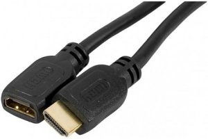 Tecline 128395 HDMI cable 1 m HDMI Type A (Standard) Black