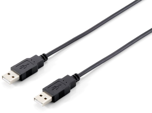 Equip USB 2.0 Type A Cable, 1.8m , Black