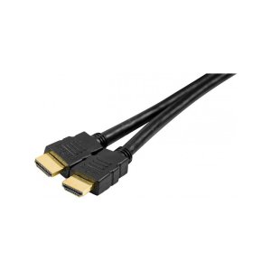 3m High Speed HDMI Cord with Ethernet PLus Gold - Black