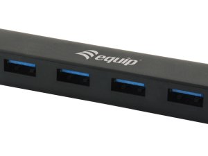 Equip 128954 interface hub USB 3.2 Gen 1 (3.1 Gen 1) Type-C 5000 Mbit/s Black