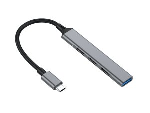 Equip 4-Port USB 3.0/2.0 Hub, USB-C