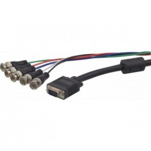 ProConnectLite VGA to 5 x BNC cable-1.8m