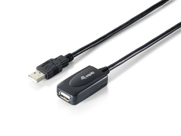 Equip USB 2.0 Type A Active Extension Cable Male to Female, 5m