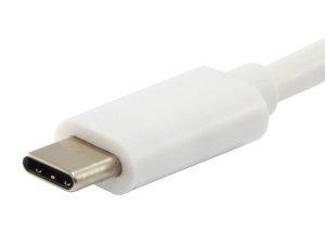 Equip USB Type C to VGA Female/USB A Female/PD Adapter