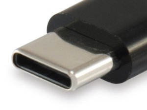 USB Type C Male - Micro USB B, M/F, Black