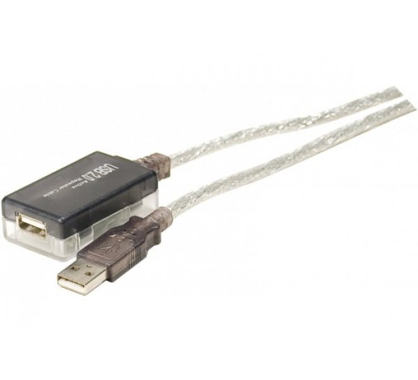 CUC Exertis Connect 149213 USB cable USB 2.0 USB A Grey, Transparent