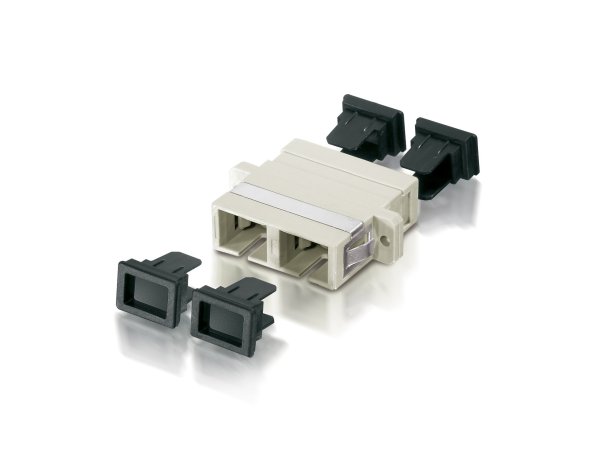 Equip SC Fiber Optic Adapter/Coupler, OM1/OM2