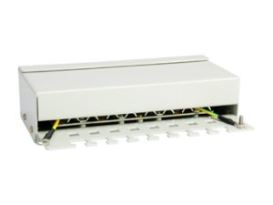 Cat.6, 8 x RJ-45, Light Grey