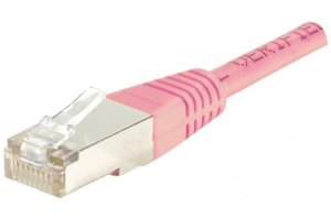 Dexlan 0.7m RJ-45 Cat5e networking cable Pink F/UTP (FTP)