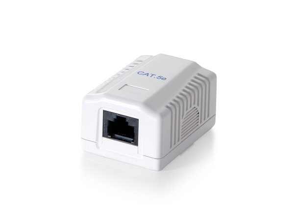 1-Port Cat.6 Surface Mounted Box