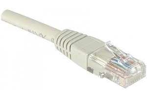 1.5m Cat6 RJ45 UTP Patch Cable, grey