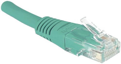 15 m Full Copper RJ45 U/UTP Cat.6 Patch Cord - Green