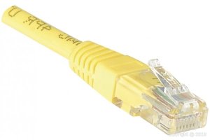 1.5m Cat6 RJ45 UTP Patch Cable, Yellow