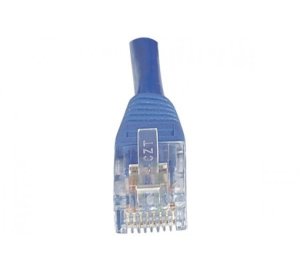 Cat6 RJ45 Patch cable U/UTP blue, 0.5 m