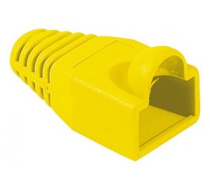 RJ45, 6.5 mm, Yellow, 10 pcs