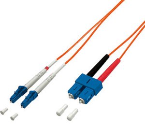 LWL Patch Cord LC/SC 62,5/125µ 2,0m