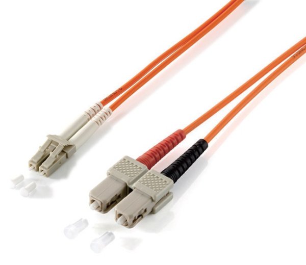 Equip LC/SС 62.5/125μm 3.0m InfiniBand/fibre optic cable 3 m SC Orange