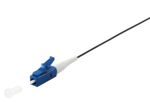 Equip LC/PC Fiber Optic Pigtail, OS2, 0.5m