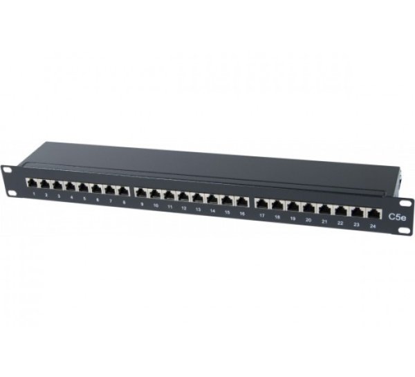 ProConnectLite® Patch Panel, Cat5e, STP, 1U, 24 ports