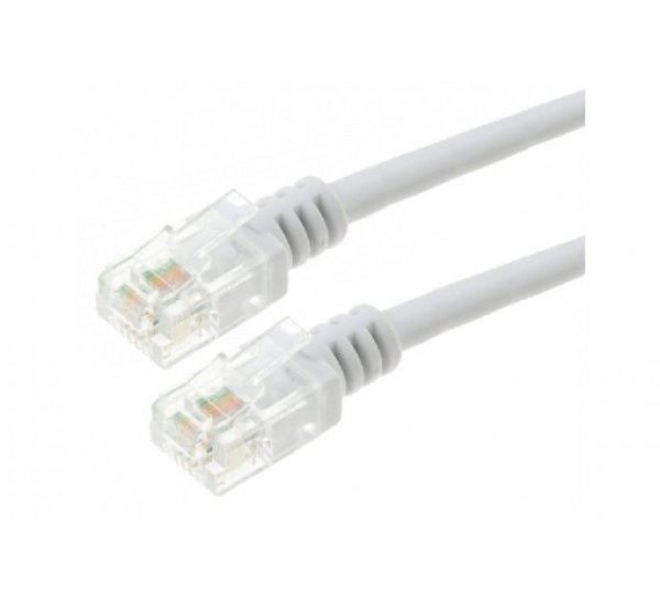 ADSL 2+ twisted pair cord with RJ-11 connectors- 10 m