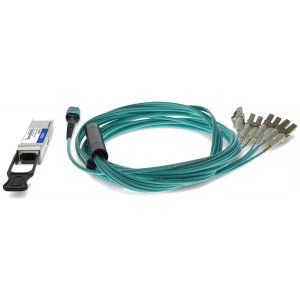 AddOn Networks 321-1591-AO InfiniBand/fibre optic cable 3 m MPO Turquoise