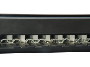 Equip 24-Port Cat.6 Shielded Patch Panel, Light Grey