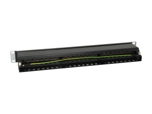 Equip 48-Port Cat.6 Shielded Patch Panel, Black