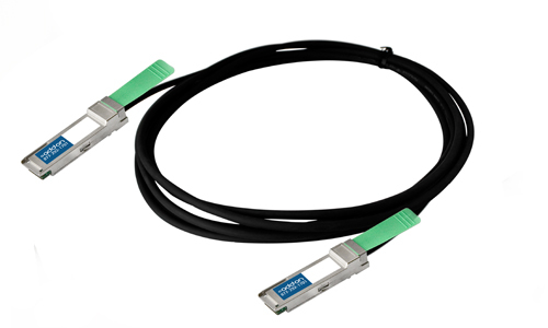 AddOn Networks 5m QSFP+ m/m InfiniBand/fibre optic cable QSFP+ Black