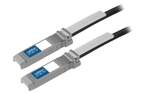 AddOn Networks 0.5m SFP/SFP+ m/m InfiniBand/fibre optic cable SFP+ Black