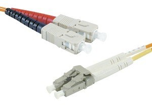 15m OM3 50/125 SC/LC Fiber Duplex Patch Cord