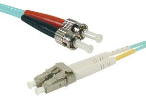 Connect 391811 fibre optic cable 2 m 2x LC 2x ST OM3 Blue