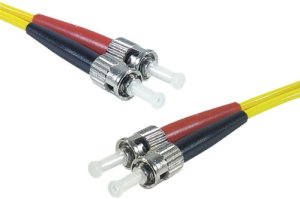 Connect 392301 fibre optic cable 2 m 2x ST OS2 Yellow