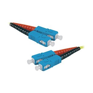 Connect 392320 fibre optic cable 1 m 2x SC OS2 Yellow