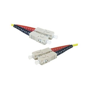 Connect 392324 fibre optic cable 8 m 2x SC OS2 Yellow