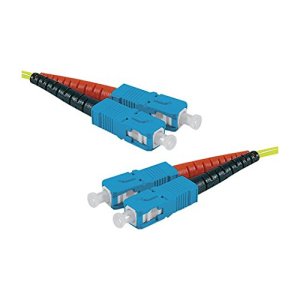 Connect 392328 fibre optic cable 20 m 2x SC OS2 Yellow